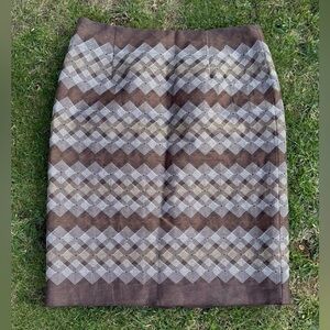 Worth New York topstitched-design pencil skirt - size 8